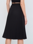 Женская длинная плиссированная юбка миди